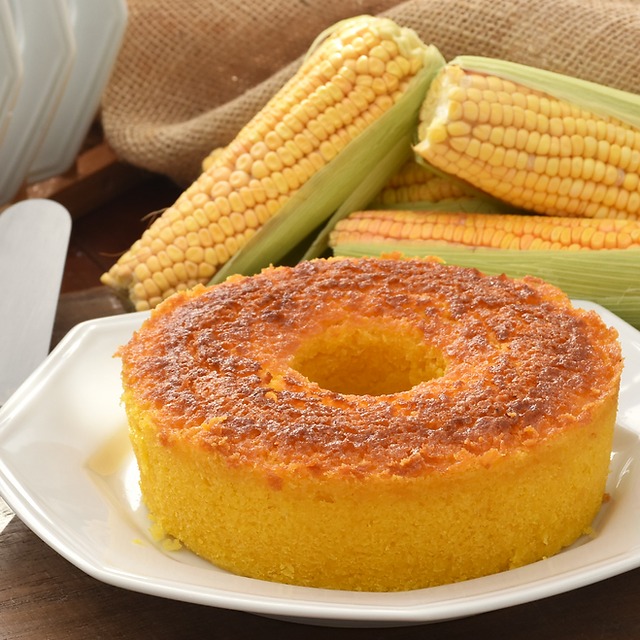 Massa de Bolo de Milho Cremoso